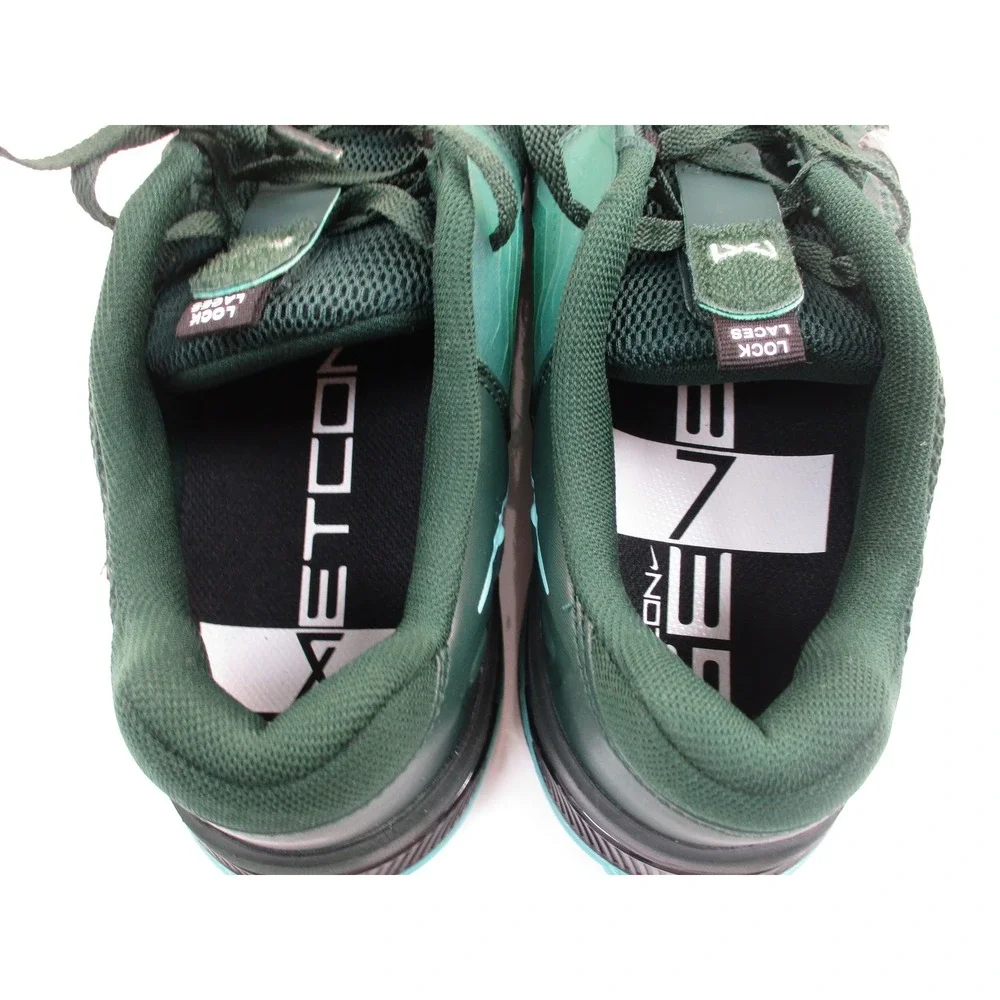 Nike Metcon 7 Training Shoes Mens 12 Green CZ8281-393 Stable React HIIT Gym - Picture 7 of 10